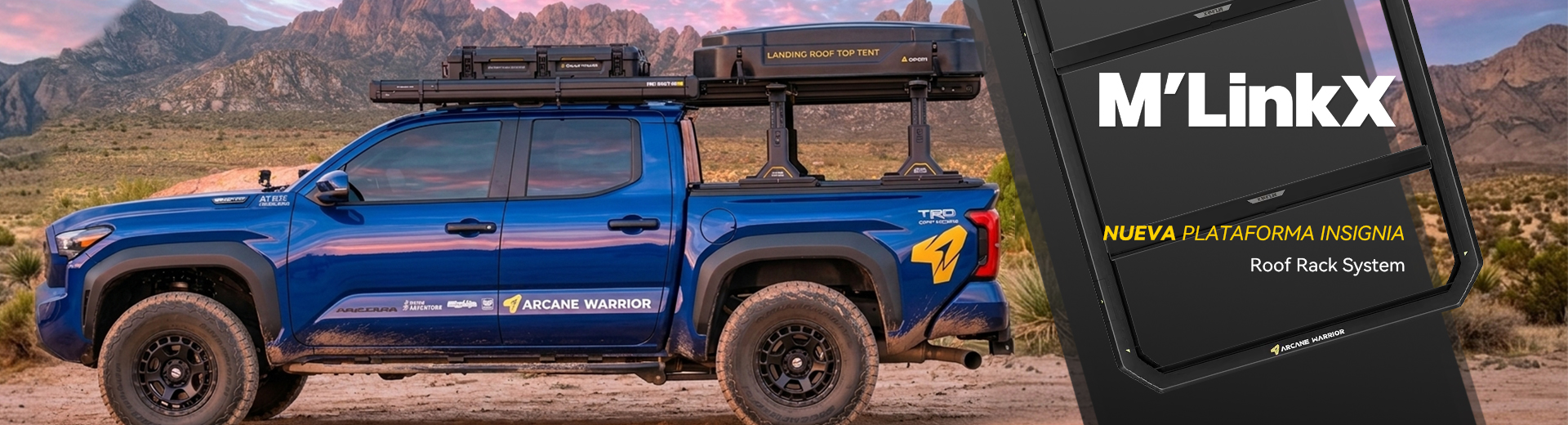 MLinkX roof rack system